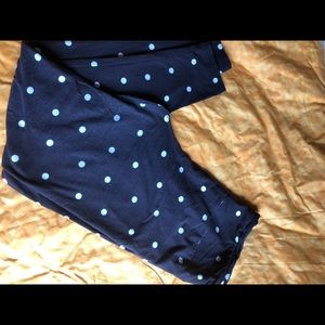 Black & White Polka Dot LulaRoe Leggings